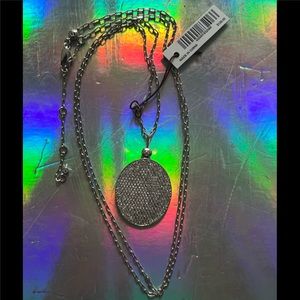 Henri Bendel LUXE Silver Necklace New with tags